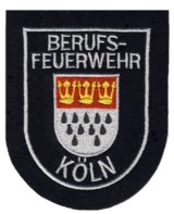 Abzeichen Berufsfeuerwehr Köln in silber