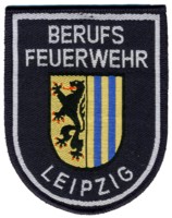 Abzeichen Berufsfeuerwehr Leipzig in silber