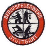 Abzeichen Berufsfeuerwehr Stuttgart / Rettungsdienst
