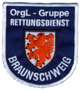 Abzeichen OrgL - Gruppe Rettungsdienst Braunschweig
