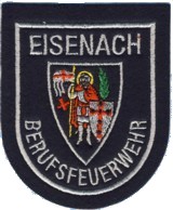 Abzeichen Berufsfeuerwehr Eisenach in silber