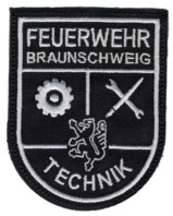 Abzeichen Feuerwehr Braunschweig Technik