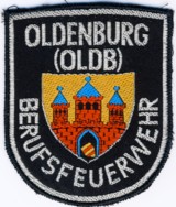 Abzeichen Berufsfeuerwehr Oldenburg in silber