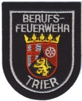 Abzeichen Berufsfeuerwehr Trier in silber
