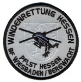 Abzeichen Windenrettung BF Wiesbaden und Polizeifliegerstaffel Hessen