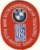 Abzeichen Betriebsfeuerwehr BMW / Rolls-Royce