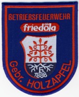 Abzeichen Betriebsfeuerwehr Friedola