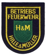 Abzeichen Betriebsfeuerwehr H&M / Düsseldorf