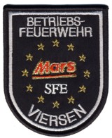Abzeichen Betriebsfeuerwehr Mars/SFE / Viersen