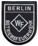 Abzeichen Betriebsfeuerwehr WF / Berlin