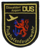 Abzeichen Flughafenfeuerwehr Düsseldorf