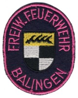 Abzeichen Freiwillige Feuerwehr Balingen