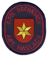 Abzeichen Freiwillige Feuerwehr Oberkirch / Abt. Haslach