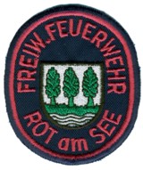 Abzeichen Freiwillige Feuerwehr Rot am See