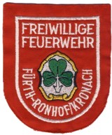 Abzeichen Freiwillige Feuerwehr Fürth-Ronhof/Kronach