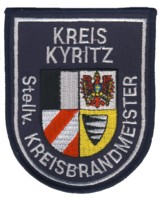Abzeichen Freiwillige Feuerwehr Kyritz - Stellvertretender Kreisbrandmeister