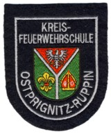 Abzeichen Kreisfeuerwehrschule Freiwillige Feuerwehr Landkreis Ostprignitz-Ruppin