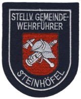 Abzeichen Freiwillige Feuerwehr Steinhöfel / Stellvertretender Gemeindewehrführer