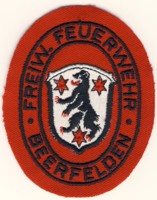 Abzeichen Freiwillige Feuerwehr Beerfelden