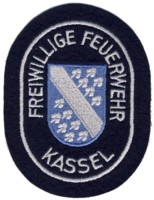 Abzeichen Freiwillige Feuerwehr Kassel in silber