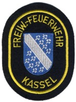 Abzeichen Freiwillige Feuerwehr Kassel in gold