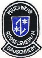 Abzeichen Freiwillige Feuerwehr Rüsselsheim-Bauschheim