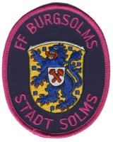 Abzeichen Freiwillige Feuerwehr Stadt Solms-Burgsolms