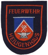 Abzeichen Freiwillige Feuerwehr Heiligenhaus in rot
