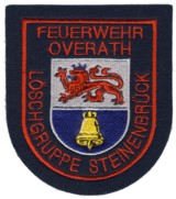 Abzeichen Freiwillige Feuerwehr Overath - Löschgruppe Steinenbrück