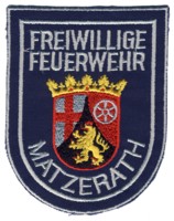 Abzeichen Freiwillige Feuerwehr Matzerath