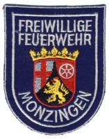 Abzeichen Freiwillige Feuerwehr Monzingen