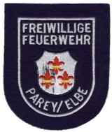 Abzeichen Freiwillige Feuerwehr Parey/Elbe