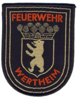 Abzeichen Hausfeuerwehr Wertheim / Berlin