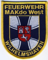 Abzeichen Bundeswehrfeuerwehr Marieneausbildungskommando West Wilhelmshaven