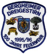 Abzeichen 100 Jahre Feuerwehr Bergheim