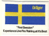 Abzeichen DrägerSafety "Feel Sweden"