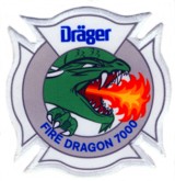 Abzeichen Dräger Fire Dragon 7000