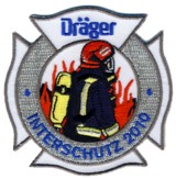 Abzeichen Dräger Interschutz 2010