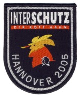 Abzeichen Interschutz 2005 in Hannover