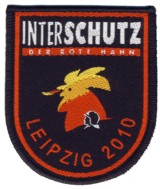 Abzeichen Interschutz 2010 in Leipzig