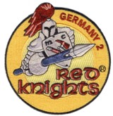 Abzeichen Feuerwehr Motorradclub Red Knights / Germany 2 / Wolfenbüttel