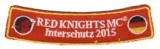 Abzeichen Feuerwehr Motorradclub Red Knights / Wolfenbüttel