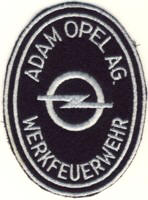 Abzeichen Werkfeuerwehr Adam Opel AG