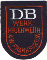 Abzeichen Werkfeuerwehr Deutsche Bahn / Frankfurt am Main