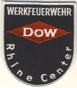 Abzeichen Werkfeuerwehr DOW / Werk Rheinmünster