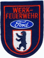 Abzeichen Werkfeuerwehr Ford / Berlin