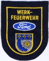 Abzeichen Werkfeuerwehr Ford / Saarlouis