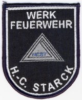 Abzeichen Werkfeuerwehr H.C. Starck / Oker