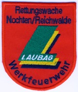 Abzeichen Werkfeuerwehr Lausitzer Braunkohle AG / Nochten / Reichwalde (jetzt Vattenfall)