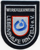 Abzeichen Werkfeuerwehr Lebenshilfe Rinteln e.V.